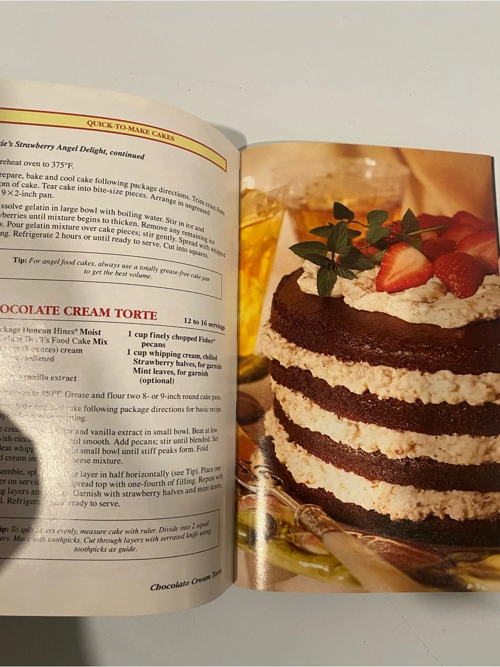 Vintage Recipe Booklet Lot Pillsbury Bake-Off Duncan Hines Holiday Desserts 90s - Picture 7 of 12